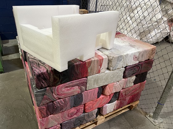 Lingots-de-mousse-PE-compactée